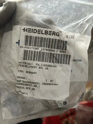 Heidelberg Federelement kpl. AS FH.1109350/04